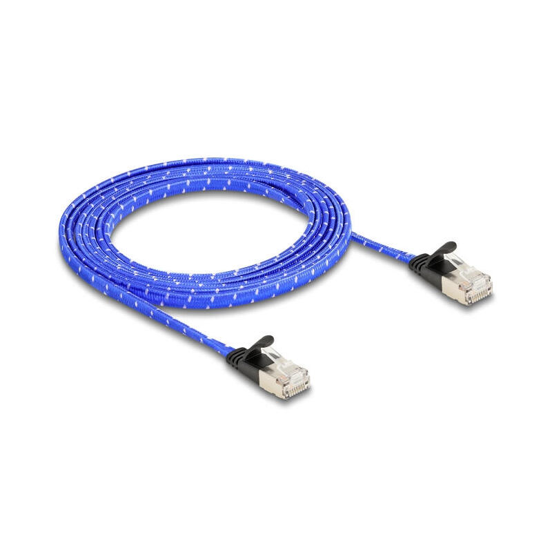 delock-rj45-cable-de-red-plano-trenzado-cat6a-uftp-2-m-azul