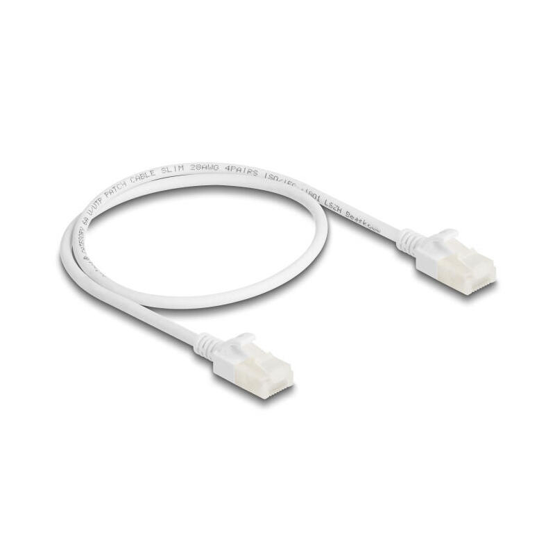 delock-rj45-cable-de-red-cat6a-macho-a-macho-uutp-slim-05-m-blanco