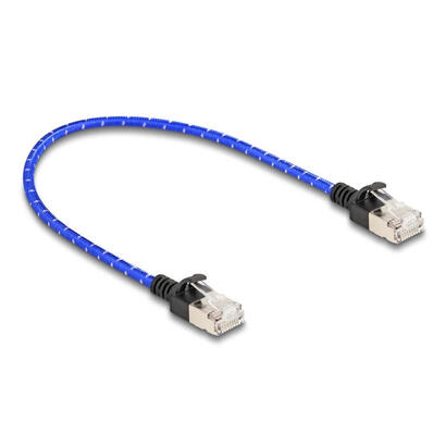 delock-80375-rj45-cable-de-red-trenzado-cat6a-uftp-slim-03-m-azul