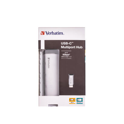 hub-multipuerto-usb-c-verbatim-de-cuatro-puertos-usb-32-gen-1