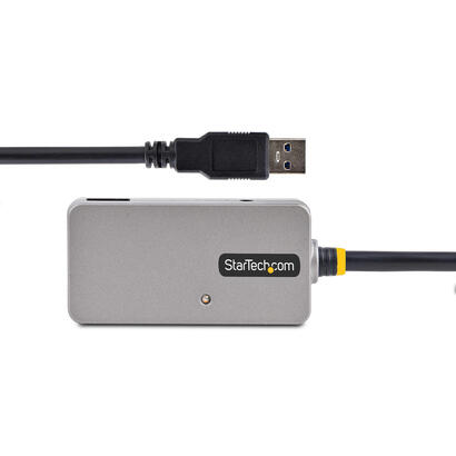 hub-startechcom-u01043-usb-extender-de-interfaz-usb-32-gen-1-31-gen-1-type-a-5000-mbits-negro-plata