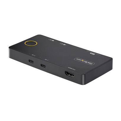 startechcom-c2-h46-uc2-pd-kvm-interruptor-kvm-negro