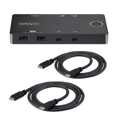 startechcom-c2-h46-uc2-pd-kvm-interruptor-kvm-negro