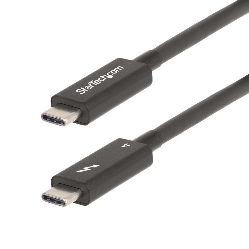 startechcom-a40g2mb-tb4-cable-cable-thunderbolt-2-m-40-gbits-negro startechcom-a40g2mb-tb4-cable-cable-thunderbolt-2-m-40-gbits-negro