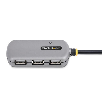 startechcom-usb-extender-hub-24m-usb-20-extension-cable-with-4-port-usb-hub-activebus-powered-usb-repeater-cable-optional-10w-po