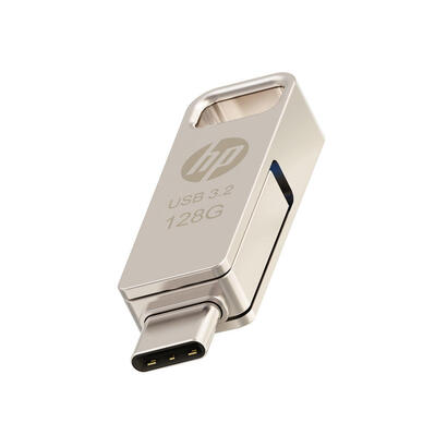 pendrive-usb-32-hp-128gb-x206c-otg-type-c-metal