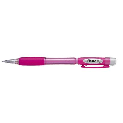 pack-de-12-unidades-pentel-fiesta-ii-portaminas-hb-05mm-con-goma-incluye-2-recargas-grip-de-goma-diseno