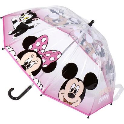 paraguas-manual-poe-burbuja-minnie-pink-talla-45