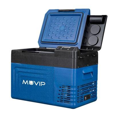 muvip-nevera-compresor-portatil-blue-24-litros-asas-de-transporte-compresor-silencioso-color-azul