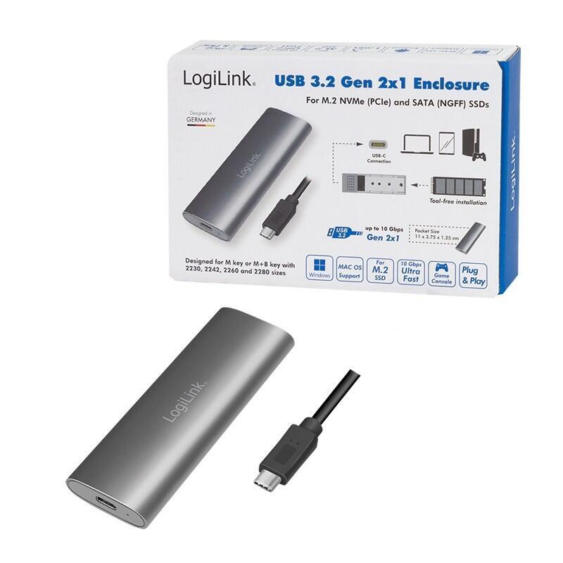logilink-ua0389-externes-m2-nvme-sata-hddssd-gehause-usb-31-silber-gehause-usb-30