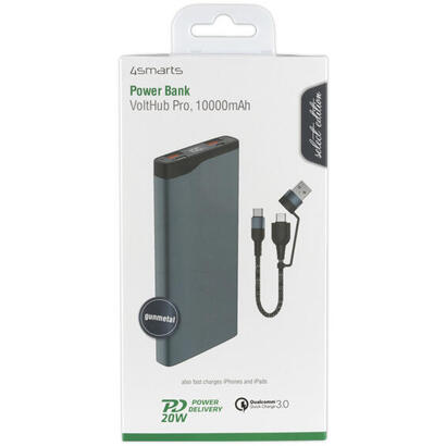 4smarts-powerbank-volthub-pro-10000mah-225w-mit-quick-charge