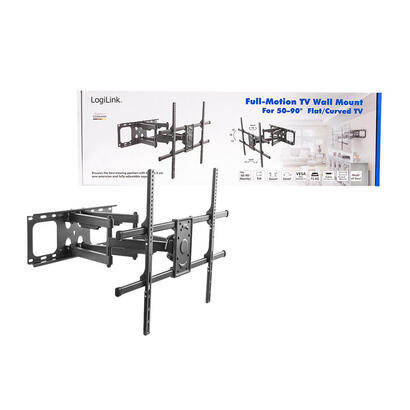 logilink-soporte-de-pared-para-tv-50-90-inclinable-giratorio-75-kg