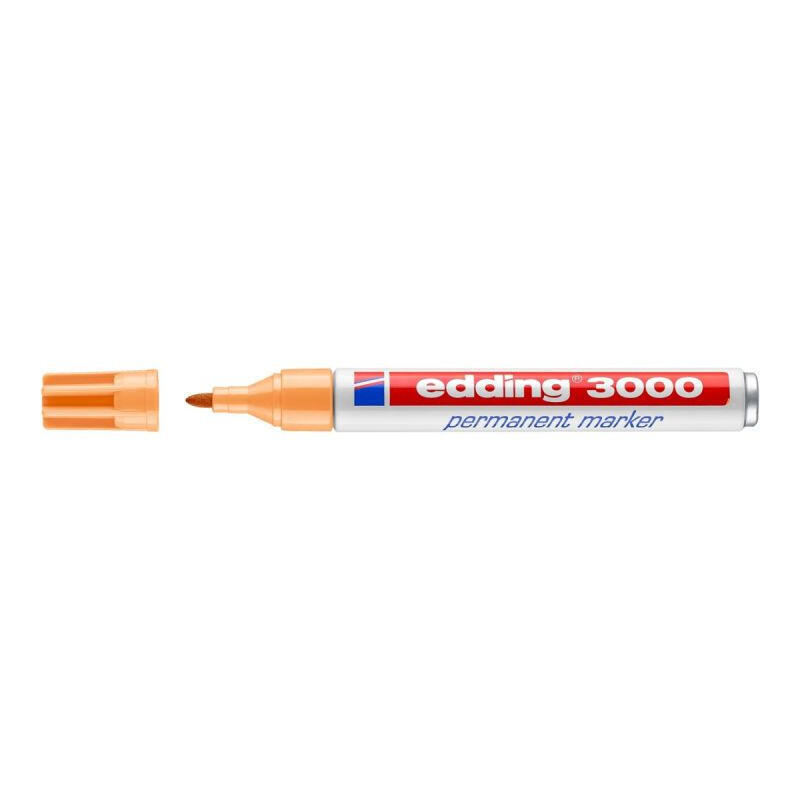 edding-marcador-permanente-3000-naranja-claro