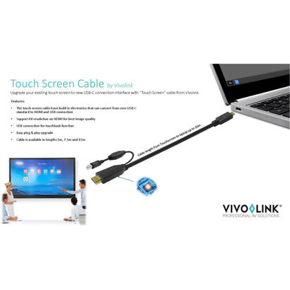 vivolink-prousbchdmiusbb10-cable-usb-usb-32-gen-1-31-gen-1-10-m-usb-c-negro