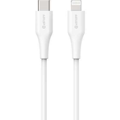 infinite-usb-c-to-lightning-cable-mfi-2m-white-recycled-plastic-super-soft
