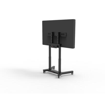 mobile-motorised-tvlfd-trolley-for-32-100-screen-height-adjustable-vesa-800x600-160kg-capacity-black-warranty-60m