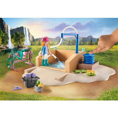 playmobil-71354-caballos-de-la-cascada-isabella-y-leona-con-zona-de-lavado-juguete-de-construccion-71354