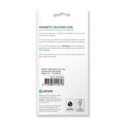 infinite-vienna-iphone-15-pro-max-soft-case-clear-100-recycled-tpu-warranty-24m
