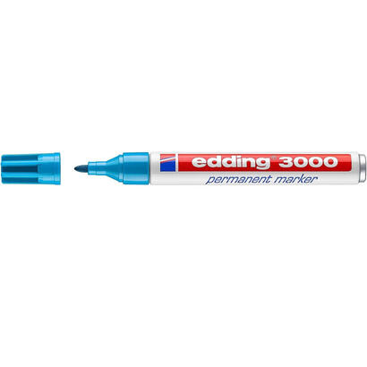 edding-marcador-permanente-3000-azul-claro