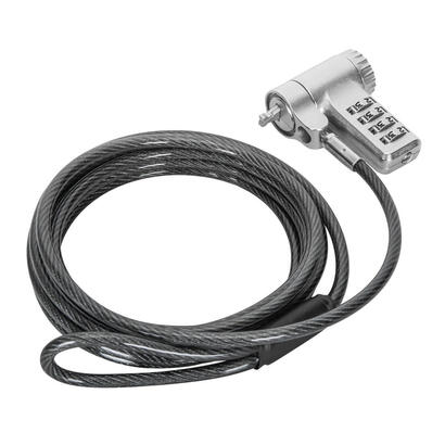 targus-asp96glx-s-cable-antirrobo-plata-2-m