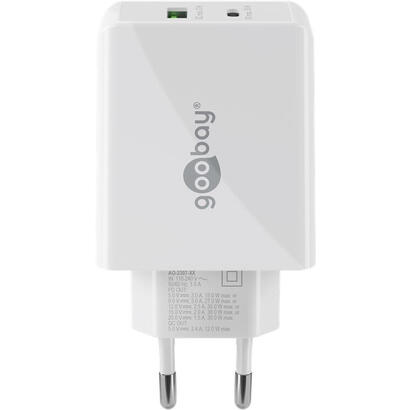 goobay-61674-cargador-rapido-dual-usb-c-pd-30-w-blanco