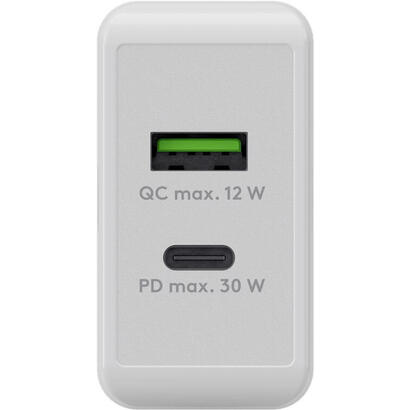 goobay-61674-cargador-rapido-dual-usb-c-pd-30-w-blanco