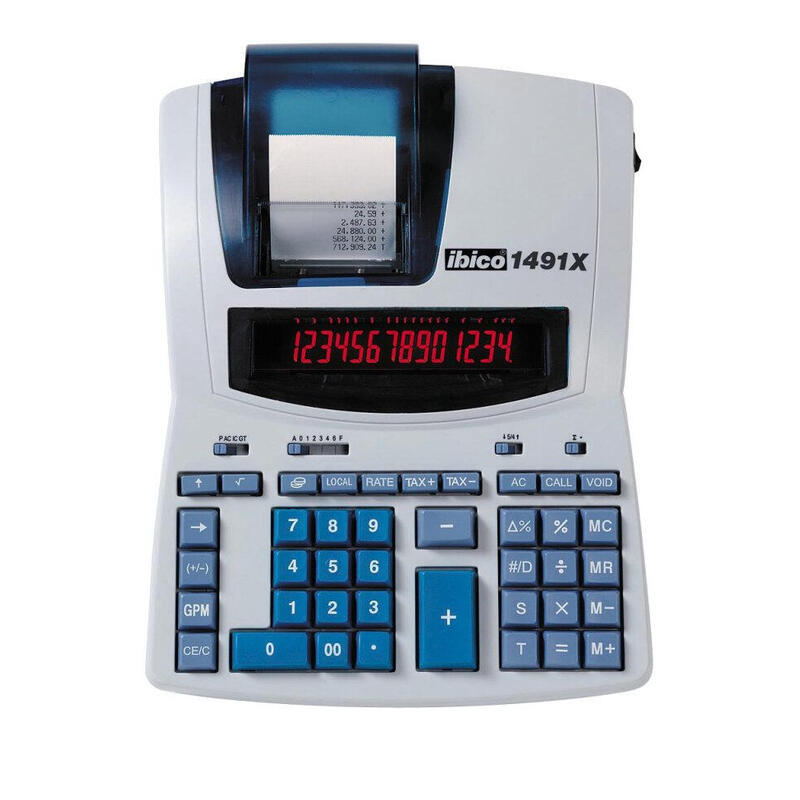 ibico-1491x-calculadora-profesional-termica-14-digitos-pantalla-lcd-2-colores-impresion-en-negro-velocidad-10