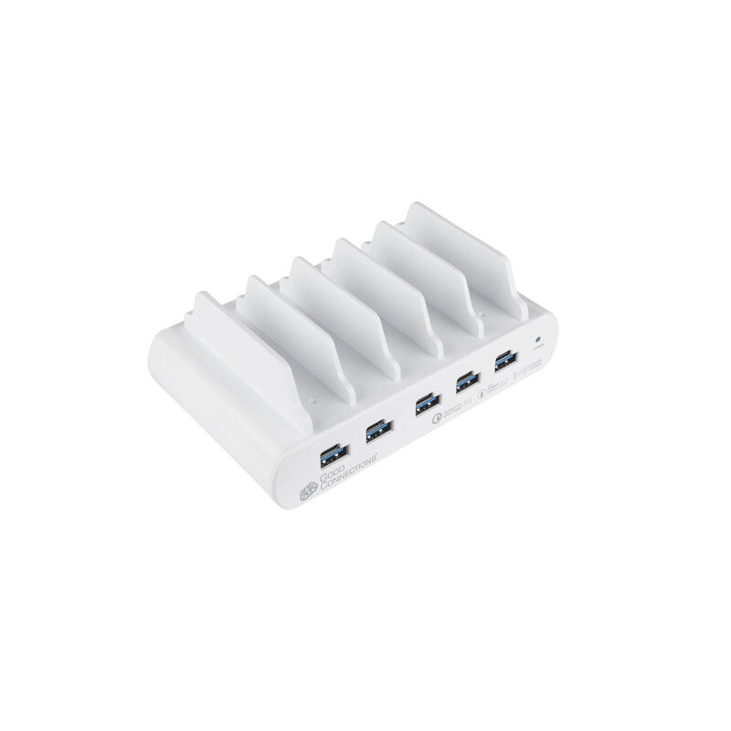 alcasa-pca-d006w-organizador-para-estacion-de-carga-independiente-blanco