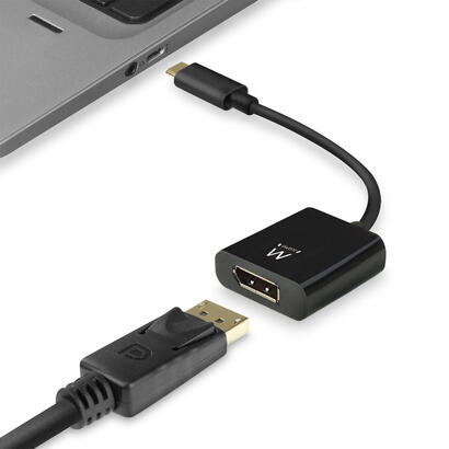 adaptador-ewent-ew9825-usb-tipo-c-displayport-4k-60hz-015-m