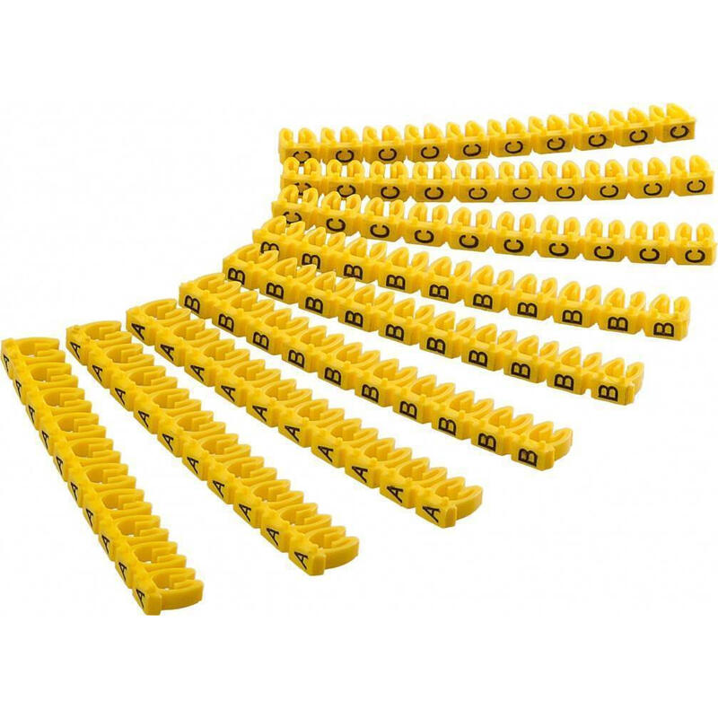goobay-72516-soporte-para-manguito-de-identificacion-de-conductor-amarillo-pvc-90-piezas