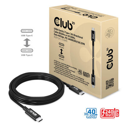 club3d-cable-usb-4-typ-c-pd-240w-8k-40gbps-3m-m-m-retail