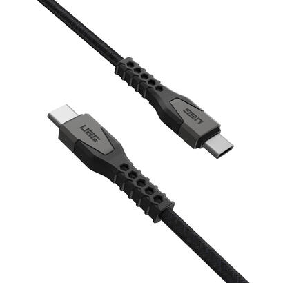 urban-armor-gear-kevlar-cable-usb-15-m-usb-20-usb-c-negro-gris