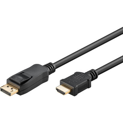 goobay-videocable-64837-dp-auf-hdmi-300cm-negro