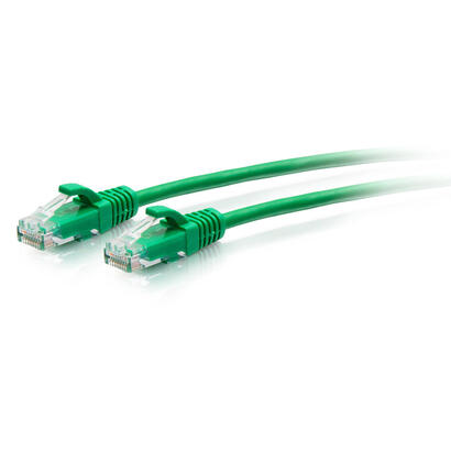 c2g-1ft-03m-cat6a-snagless-unshielded-utp-slim-ethernet-network-patch-cable-green-cable-de-interconexion-rj-45-m-a-rj-45-m-30-cm