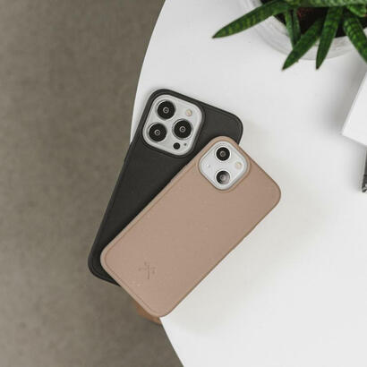 woodcessories-bio-funda-magsafe-taupe-iphone-14