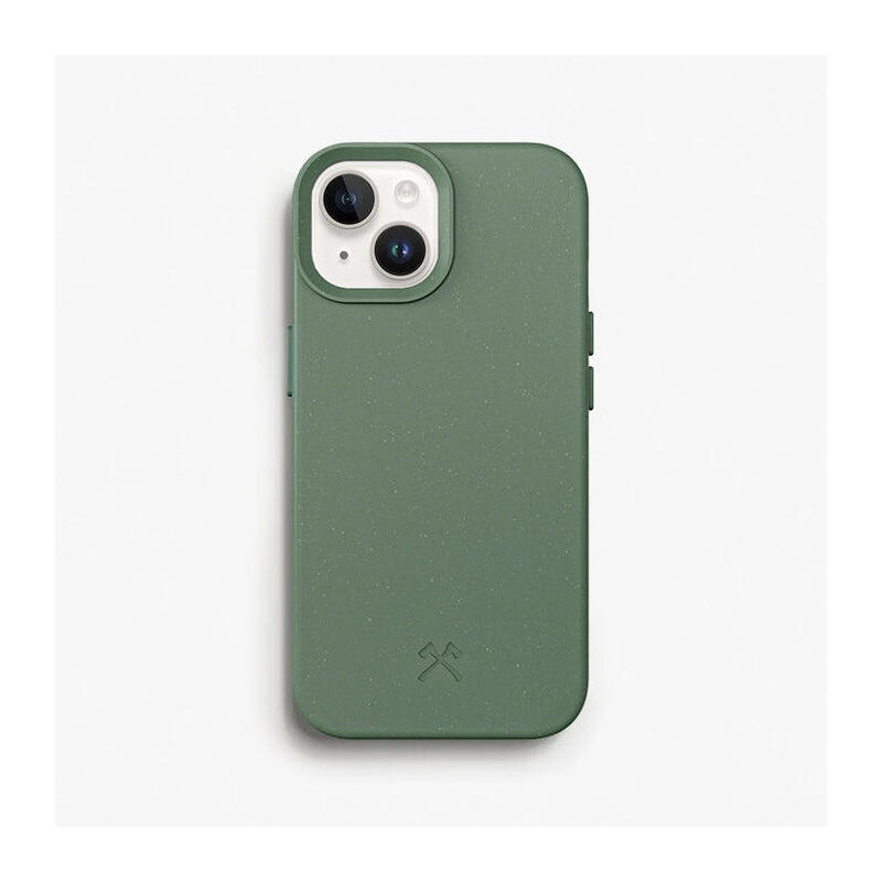 woodcessories-bio-funda-magsafe-iphone-15-verde-medianoche