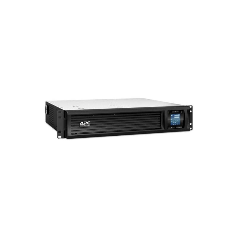 apc-smart-ups-c-2000va-2u-ups-montaje-en-bastidor-ca-230-v-1300-vatios-2000-va-usb-conectores-de-salida-6-2u-negro-para-pn-ar401