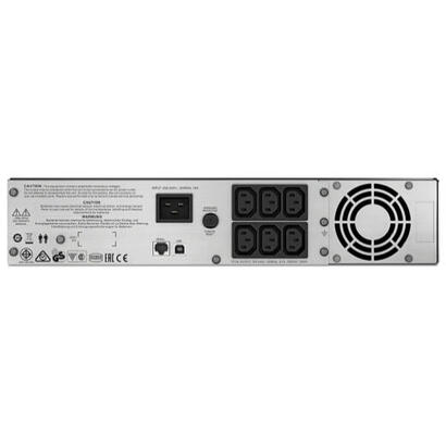 apc-smart-ups-c-2000va-2u-ups-montaje-en-bastidor-ca-230-v-1300-vatios-2000-va-usb-conectores-de-salida-6-2u-negro-para-pn-ar401