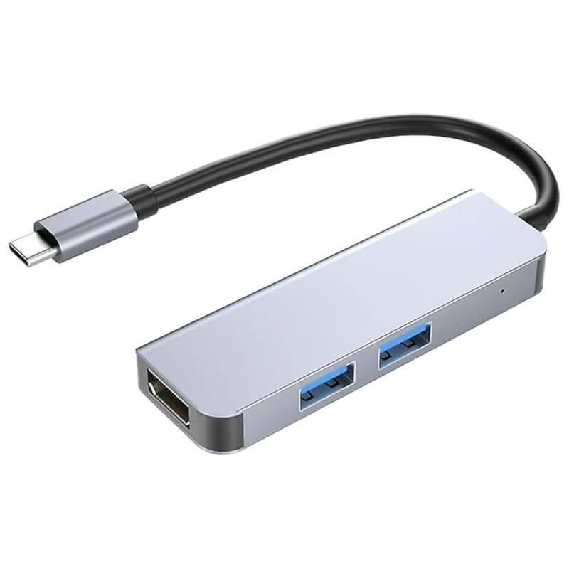 hub-usb-byl-2011-4-en-1-usb-tipo-chdmiusb-30usb-tipo-c-gris