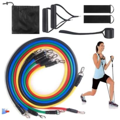 resistance-fitness-band-set-with-11-pcs