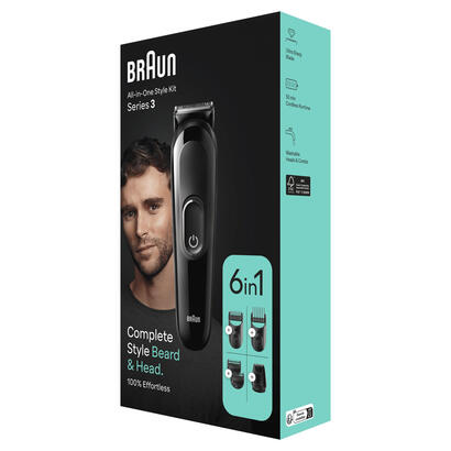 braun-mgk3410-cortador-de-pelo-negro