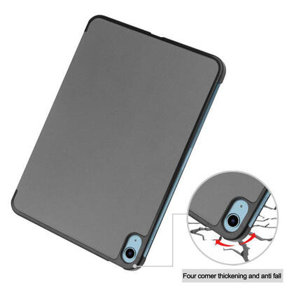 coreparts-tabx-ip10-cover7-funda-para-ipad-2022-109-libro-gris