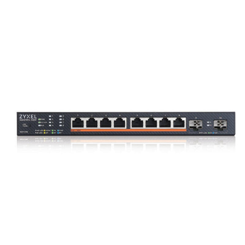 switch-zyxel-xmg1915-10ep-8-puertos-25-gbe-2-sfp-8x-poe-8023-bt