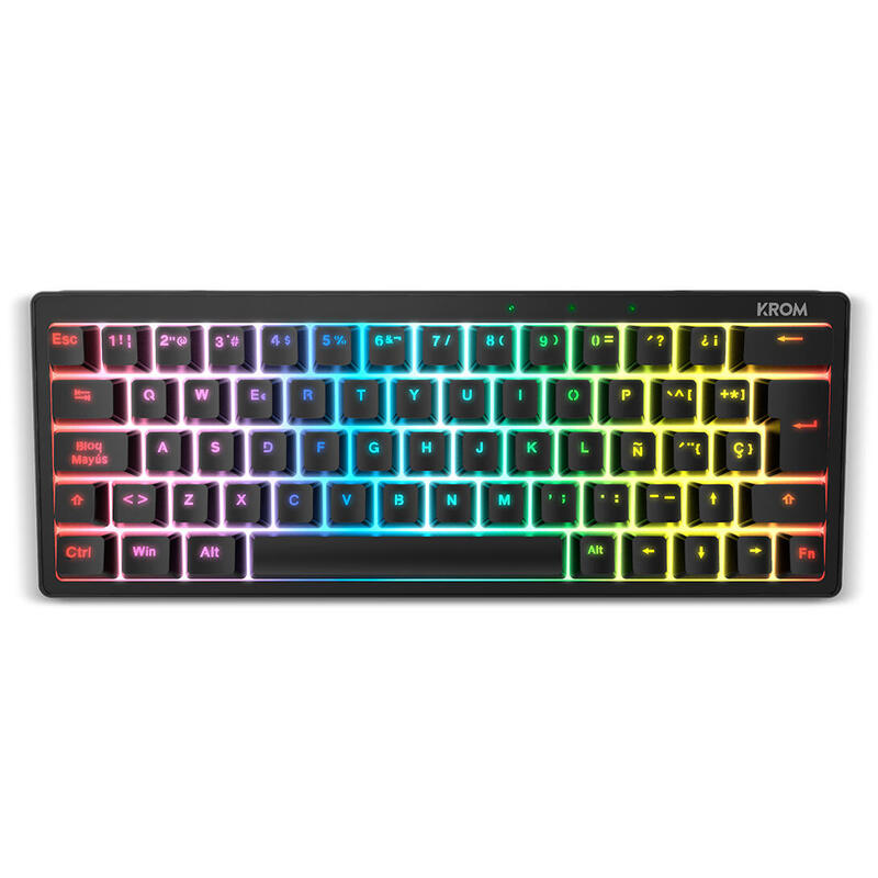 teclado-espanol-krom-kreator-mecanico-gaming-negro