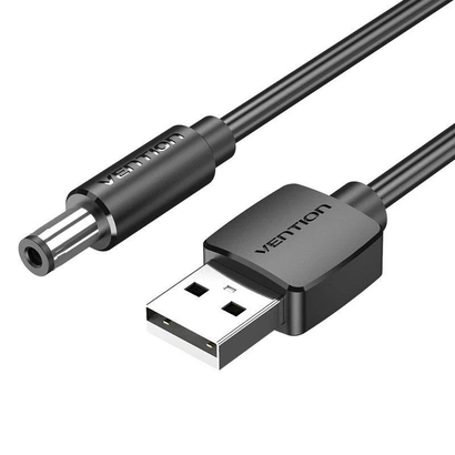 cable-alimentacion-vention-ceybd-usb-a-macho-dc-55mm-macho-50cm-negro