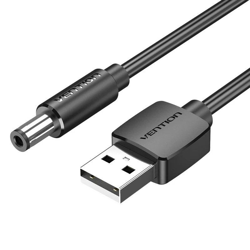 cable-alimentacion-vention-ceybd-usb-a-macho-dc-55mm-macho-50cm-negro