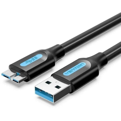 cable-usb-30-vention-copbd-usb-macho-microusb-macho-50cm-negro