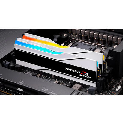 memoria-gskill-48-gb-ddr5-6400-2x-24-gb-kit-blanco-f5-6400j3239f24gx2-tz5nrw-trident-z5-neo-rgb-amd-expo-f5-6400j3239f24gx2-tz5n