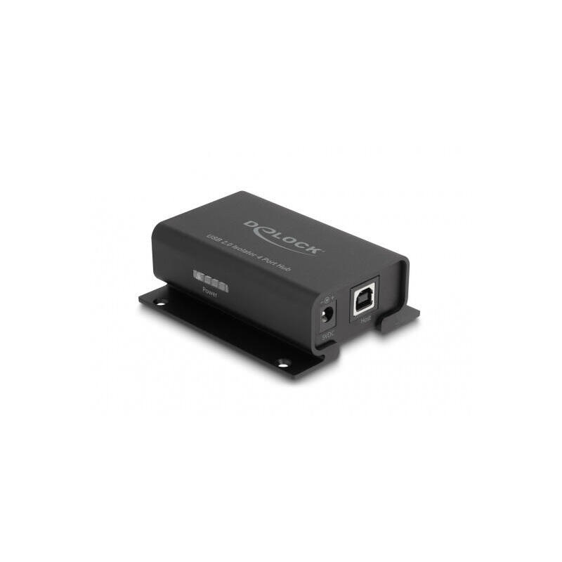 delock-64226-concentrador-aislador-usb-20-de-4-puertos-con-aislamiento-de-5-kv-para-lineas-de-datos