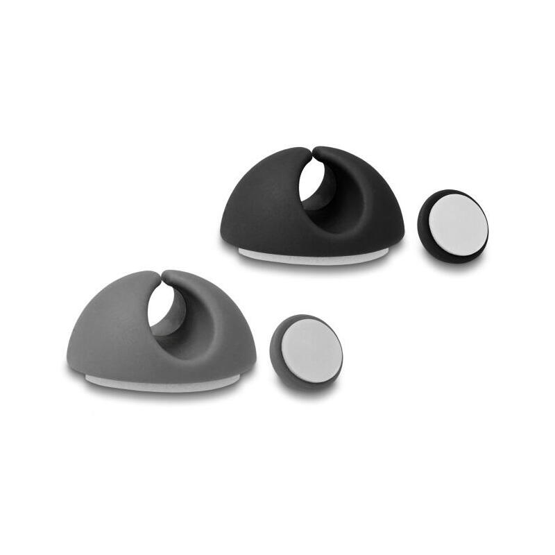 delock-soporte-del-cable-set-6-piezas